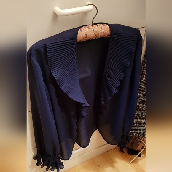 🦋Host Pick🦋 Vintage sheer cover-up Lavender of Melbourne - Picture 9 of 9